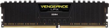 Пам'ять для настільних комп'ютерів Corsair 16 GB DDR4 3000 MHz Vengeance LPX Black (CMK16GX4M1D3000C16) 338251 фото