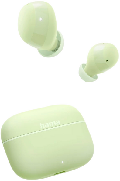 Наушники TWS Hama Freedom Buddy II Green 620622 фото