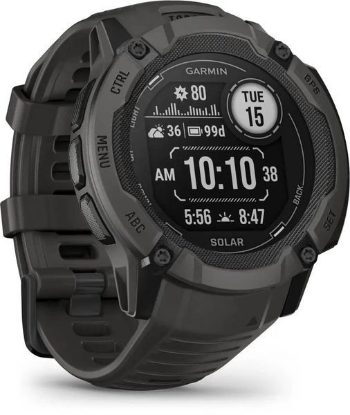 Смарт-годинник Garmin Instinct 2X Solar Graphite (010-02805-10/00/24) 612665 фото