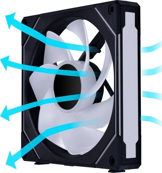 Вентилятор Lian Li Uni Fan SL-INF 140 Reverse Blade Black (G99.14RSLIN1B.00) 550327 фото