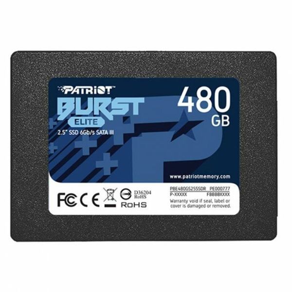 SSD накопичувач Patriot Burst Elite 480 GB (PBE480GS25SSDR) 336044ua фото