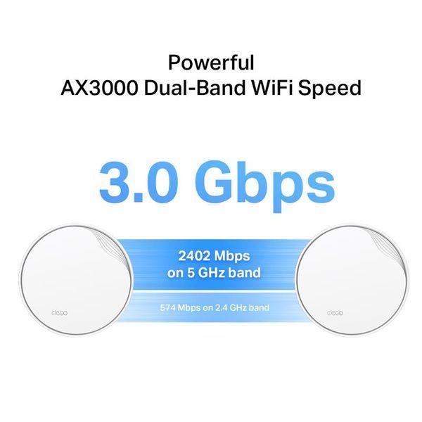 Mesh-система TP-Link Deco X50 PoE 1-Pack 577133ua фото