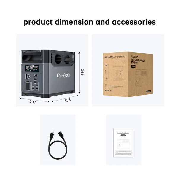 Зарядная станция Choetech BS061 630451ua фото