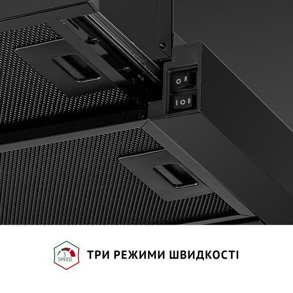 Вытяжка телескопическая Perfelli TL 6212 Full BL 700 LED 627990ua фото