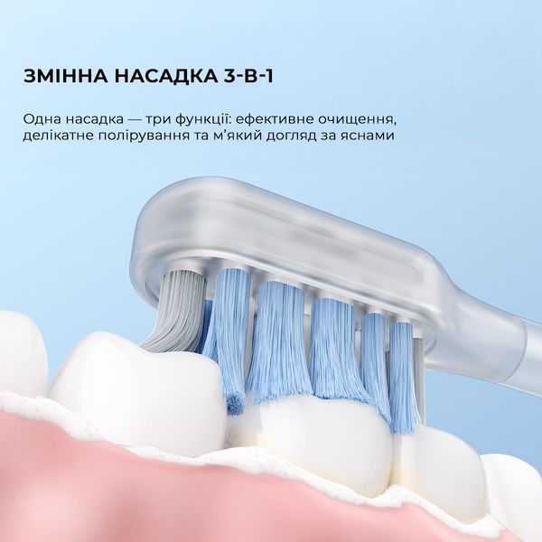 Электрическая зубная щетка Mova Fresh Pro Black (ATB15A-BK) 616499ua фото