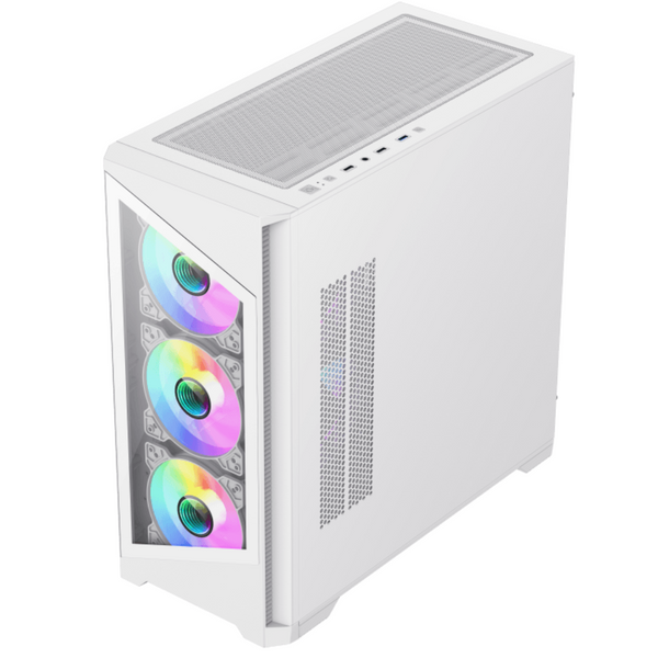 Корпус GameMax Destroyer TG White 630504ua фото