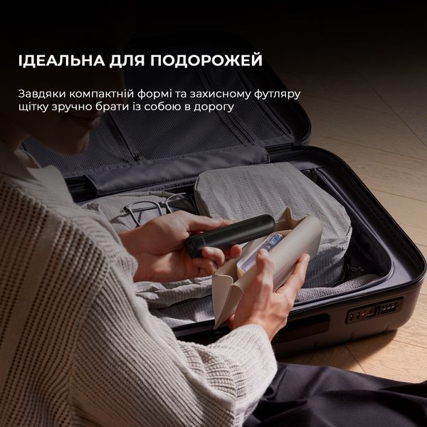 Электрическая зубная щетка Mova Fresh Pro Black (ATB15A-BK) 616499ua фото