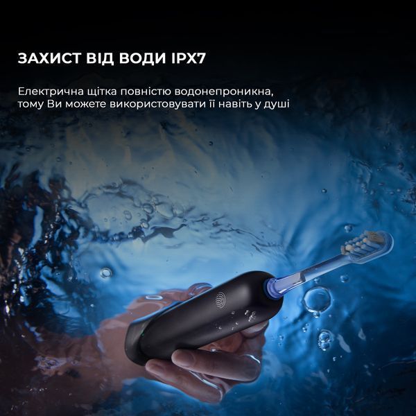 Электрическая зубная щетка Mova Fresh Pro Black (ATB15A-BK) 616499ua фото