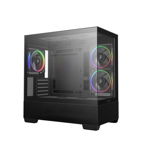 Корпус Deepcool CG380 3F Black (R-CG380-BKAGM3-G) 623079ua фото