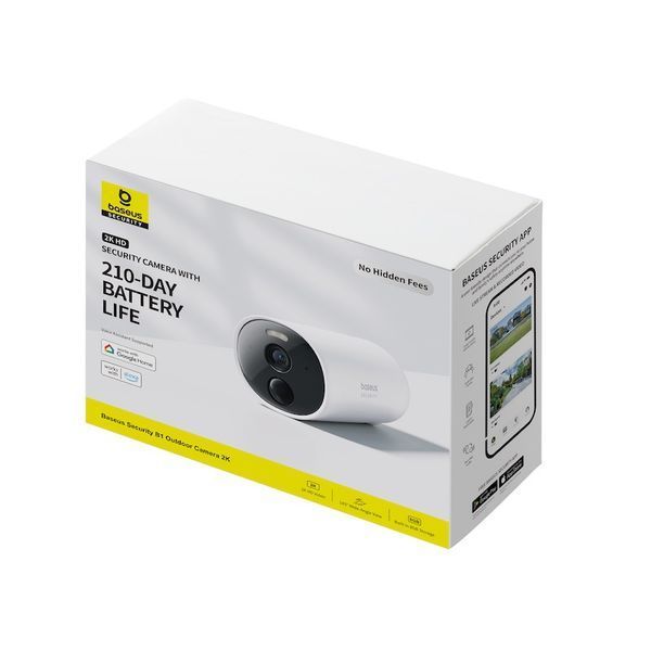 IP-камера відеоспостереження Baseus Security B1 Outdoor Camera White (S0SV002130) 588507ua фото