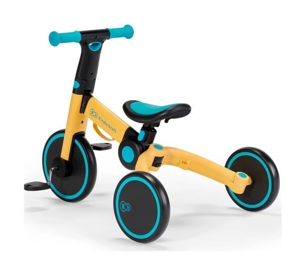 Дитячий триколісний велосипед KinderKraft 4TRIKE Sunflower Blue (KR4TRI22BLU000) 506750 фото