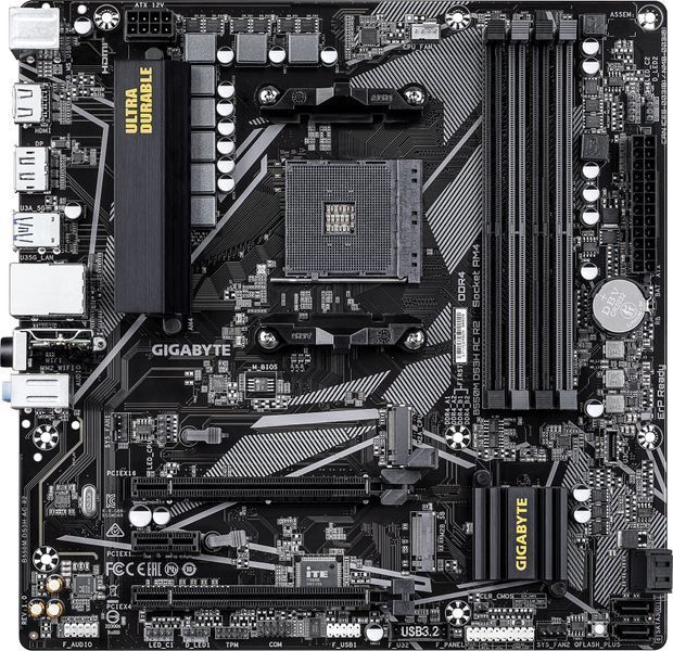 Материнська плата Gigabyte B550M DS3H AC R2 594478ua фото