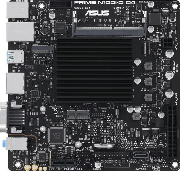 Материнская плата Asus Prime N100I-D D4-CSM 542267ua фото