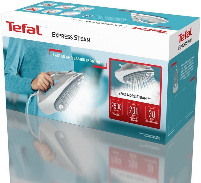 Утюг с паром Tefal Express Steam FV2863E1 621461 фото