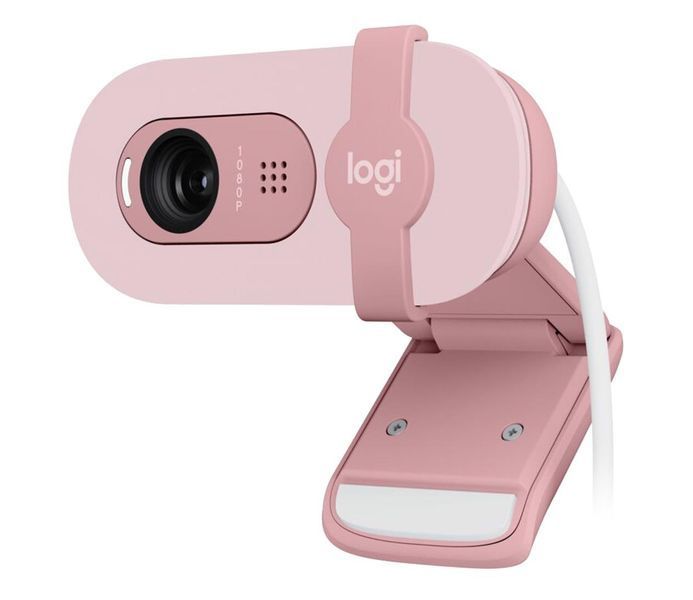 Веб-камера Logitech Brio 100 Full HD Webcam Rose (960-001623) 507902ua фото