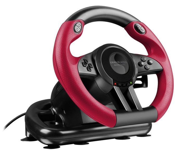 Кермо SpeeD-link Trailblazer Racing Wheel for PS4/Xbox One/PS3/PC (SL-450500-BK) 328159 фото