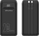 Зовнішній акумулятор (павербанк) Awei P169K 20000mAh Black 619614 фото 1