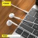 Навушники з мікрофоном Foneng T32 White (T32-E-3DM) 579380ua фото 5