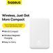 Внешний аккумулятор (павербанк) Baseus Magnetic Mini 5000mAh 20W White (P10022107223-00) 613575ua фото 8