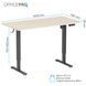 Комп'ютерний стіл OfficePro ODE1470LWB Light Wood/Black 622979ua фото 5