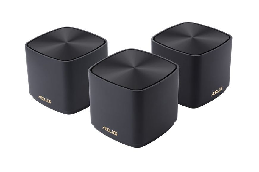 Mesh-система Asus ZenWiFi XD4 Plus 3-pack Black 515048ua фото
