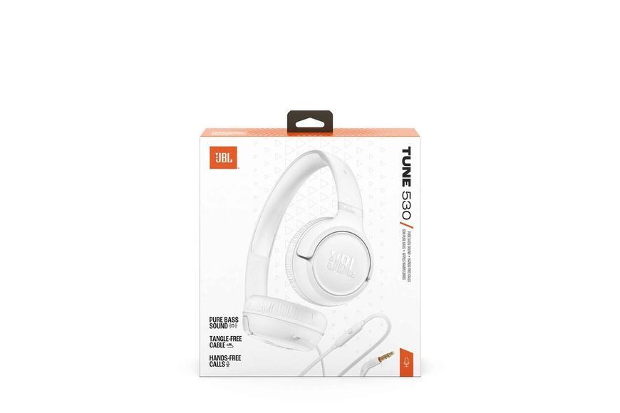 Навушники з мікрофоном JBL Tune 530 White (JBLT530WHT) 623435ua фото