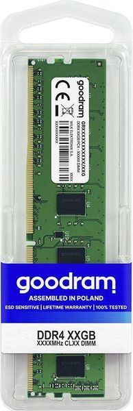 Память для настольных компьютеров Goodram 8 GB DDR4 3200 MHz (GR3200D464L22S/8G) 340638ua фото