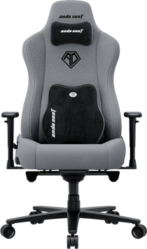 Компьютерное кресло для геймера Anda Seat Novis Plus XL Fabric Grey (AD23YC-XL-01-G-F-G04) 619927 фото