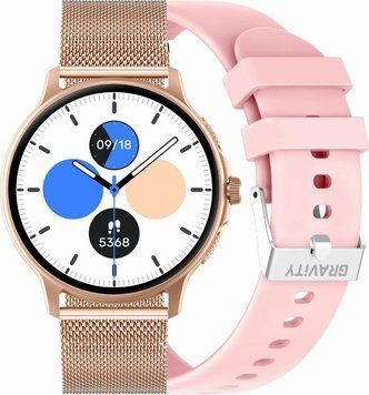 Смарт-годинник Gravity GT12-3 Rose Gold 621739 фото