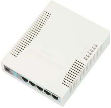 Коммутатор управляемый уровня 2 Mikrotik RB260GS (CSS106-5G-1S) 514743ua фото