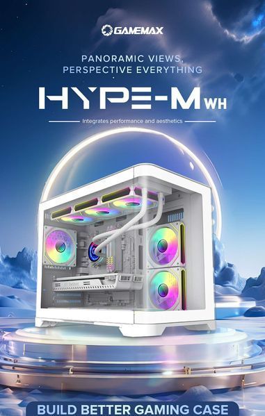 Корпус GameMax Hype-M White 628331ua фото