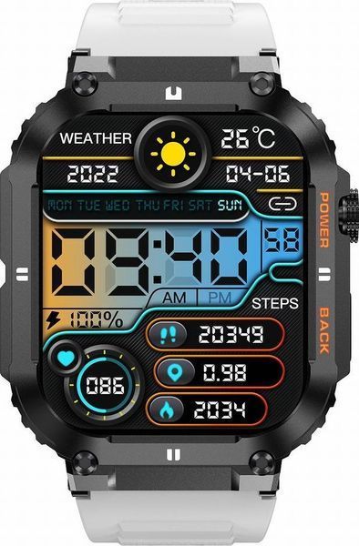Смарт-часы Gravity GT6-8 White 621789 фото