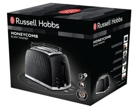 Тостер Russell Hobbs Honeycomb Black 26061-56 301069ua фото