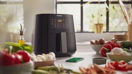 Мультипечь (аэрофритюрница) Philips Ovi XL Essential Connected HD9280/70 486595 фото
