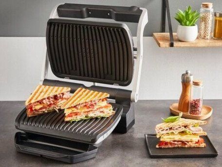 Електрогриль притискний Tefal OptiGrill+ GC718D10 509569ua фото