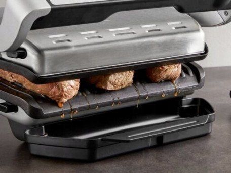 Електрогриль притискний Tefal OptiGrill+ GC718D10 509569ua фото