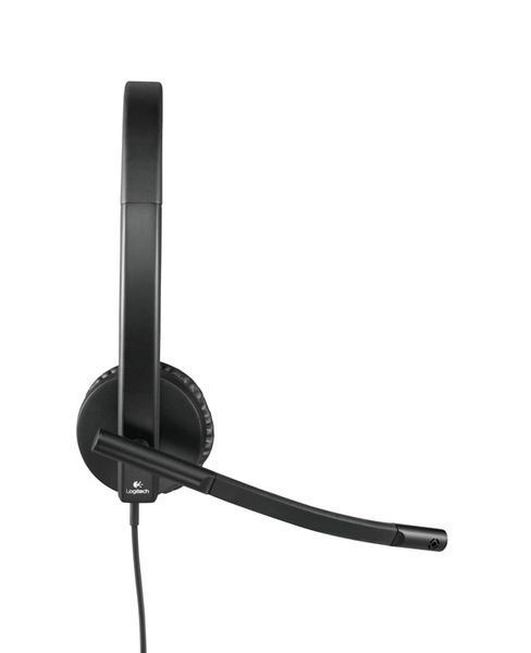 Спеціалізована гарнітура Logitech H570e Stereo Black (981-000575) 323912 фото