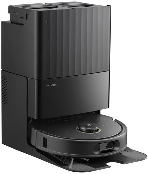 Робот-пылесос с влажной уборкой RoboRock Qrevo 5AE Black 598567 фото