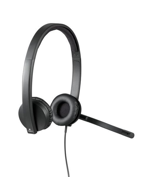 Спеціалізована гарнітура Logitech H570e Stereo Black (981-000575) 323912 фото