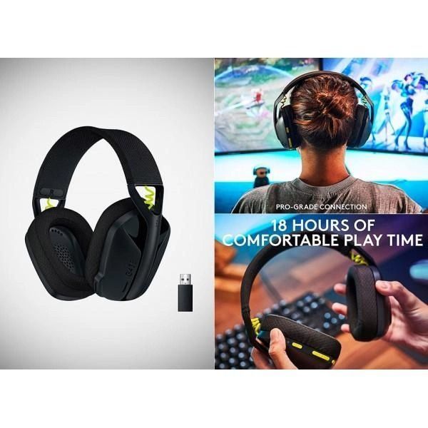 Наушники с микрофоном Logitech G435 LIGHTSPEED Black (981-001050) 352905 фото