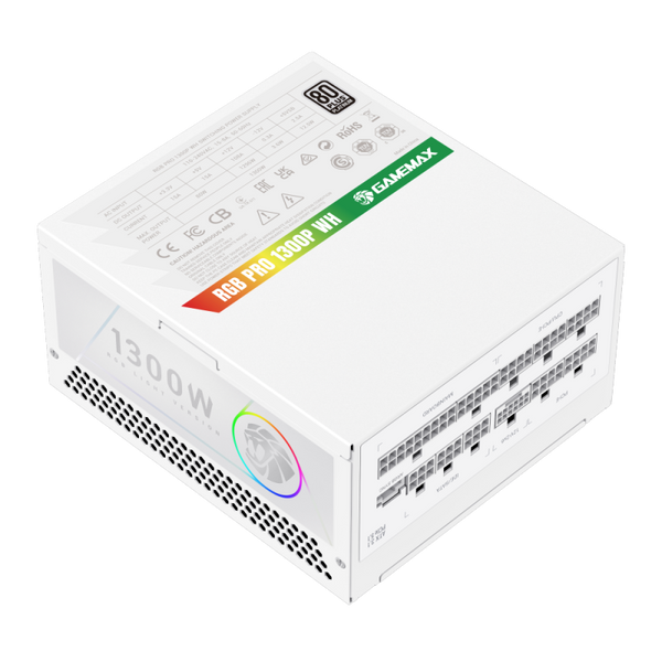 Блок питания GameMax RGB Pro 1300P WH 627798ua фото