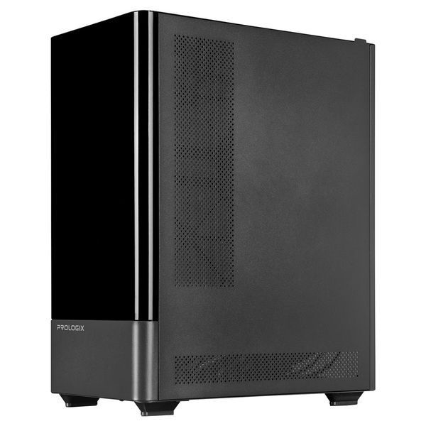 Корпус Prologix Lumi GM-01AB Glass Black 623116ua фото