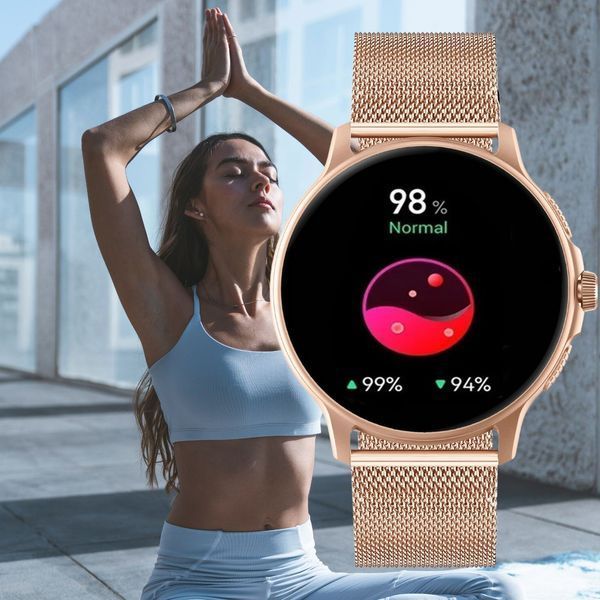 Смарт-годинник Gravity GT12-3 Rose Gold 621739 фото
