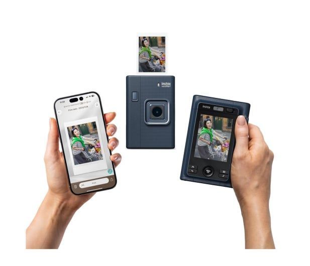 Фотокамера мгновенной печати Fujifilm Mini LiPlay+ Dark Blue (16948008) 618268 фото