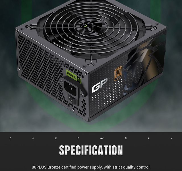 Блок питания GameMax GP-750B 627748ua фото