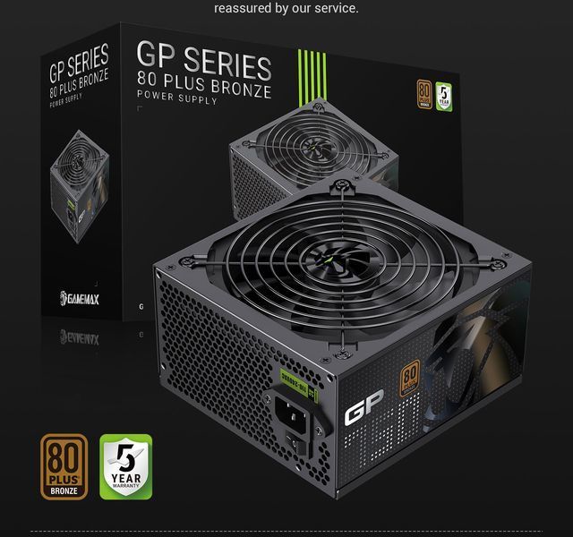 Блок питания GameMax GP-750B 627748ua фото