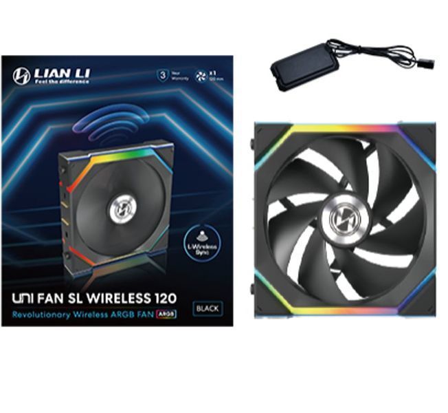 Вентилятор Lian Li UNI FAN SL Black 1-Pack (12SL1W1B) 570516 фото