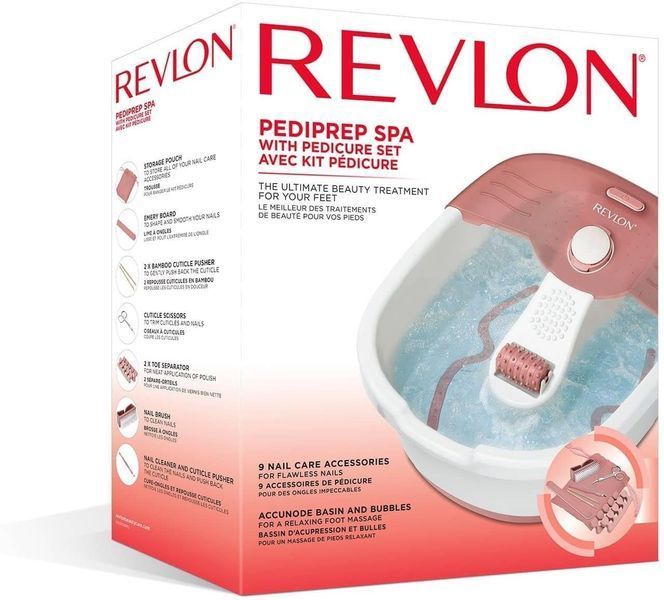Масажна ванночка Revlon Pediprep Spa RVFB7021P 478706 фото