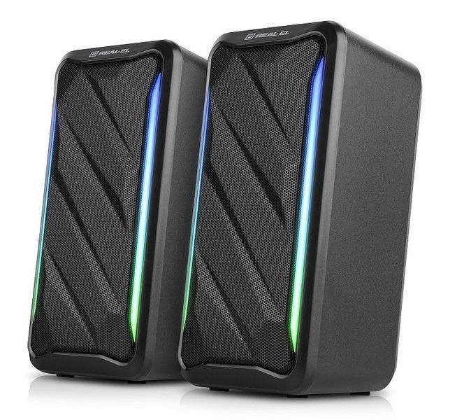 Акустичні колонки Real-El S-130 USB Black (EL121100018) 622564ua фото