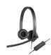 Спеціалізована гарнітура Logitech H570e Stereo Black (981-000575) 323912 фото 2